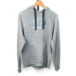 Men's Under Armour 213 Loose Drawsting Heatgear Hoodie Gray Size Medium